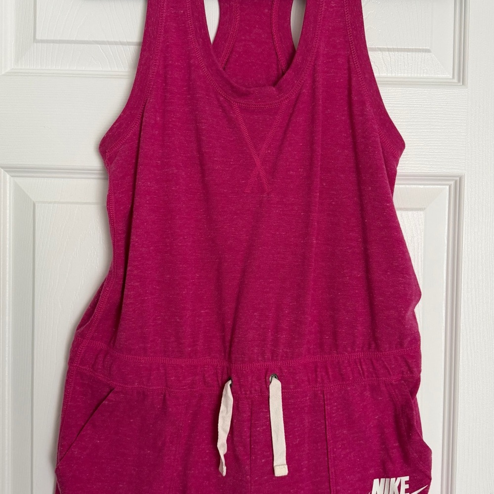 Nike Fuchsia Sleeveless Romper